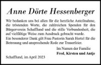 eine Anzeige