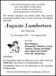 eine Anzeige