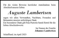 eine Anzeige