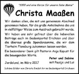 eine Anzeige