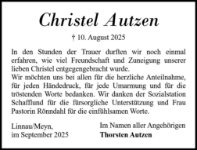 eine Anzeige