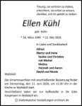 eine Anzeige