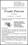 eine Anzeige