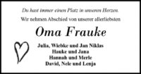 eine Anzeige