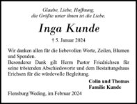 eine Anzeige
