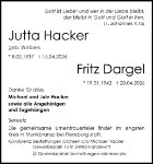 eine Anzeige
