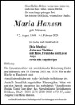 eine Anzeige